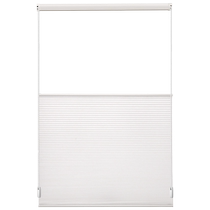 Mernai suspended honeycomb curtain honeycomb curtain roller blind bedroom living room blackout sunshade upper and lower electric blinds