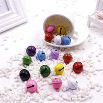 DIY hand made color cartoon copper round bell pet Bell Christmas decoration dance Bell