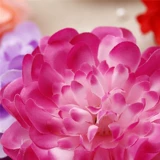 DIY моделирование цветочная шелковая цветочная ткань цветы многослойная фальшивая цветочная голова цветок цветочный цветок