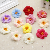 Simulation flower DIY Garland headdress head flower fake flower silk flower cherry blossom peach flower hair decoration shoe flower dress flower Flower
