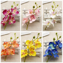 High simulation flower DIY fake flower Phalaenopsis set home living room decoration flower silk flower arrangement