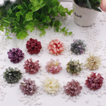 European style retro chrysanthemum fake flower DIY handmade wreath material simulation hydrangea head Mori hand-made accessories