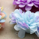 DIY моделирование цветочная шелковая цветочная ткань цветы многослойная фальшивая цветочная голова цветок цветочный цветок