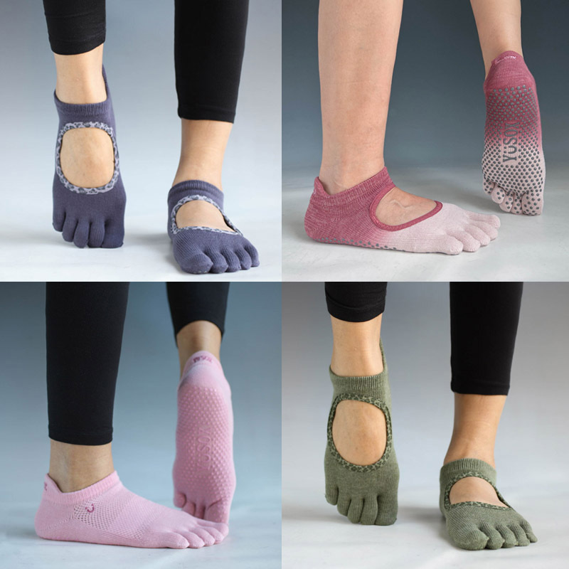 Affordable Alternative to T-Brand Yoga Socks, Yusox Beginner Pilates Non-Slip Socks, Five-Toe Socks for Women, No-Show Socks That Don'T Cover the Instep