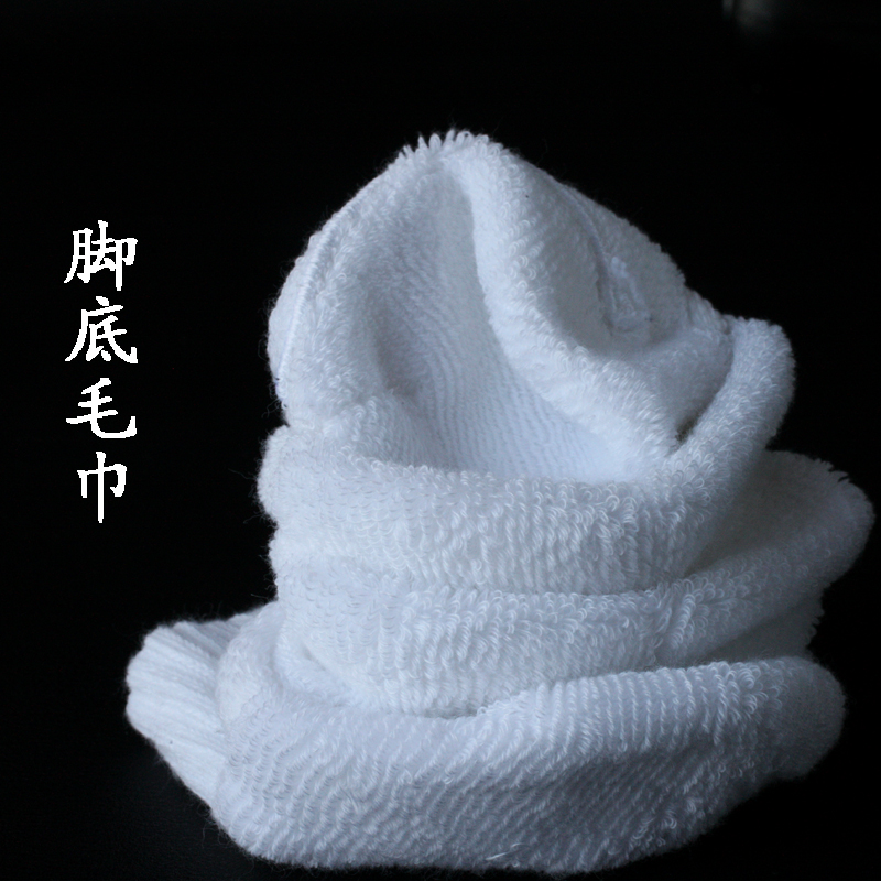 Foreign Trade Thickened Towel Bottom Short Socks Full Cotton Pure White Mesh Women Socks Sweat and breathable Deodorant Sports Big Size Socks