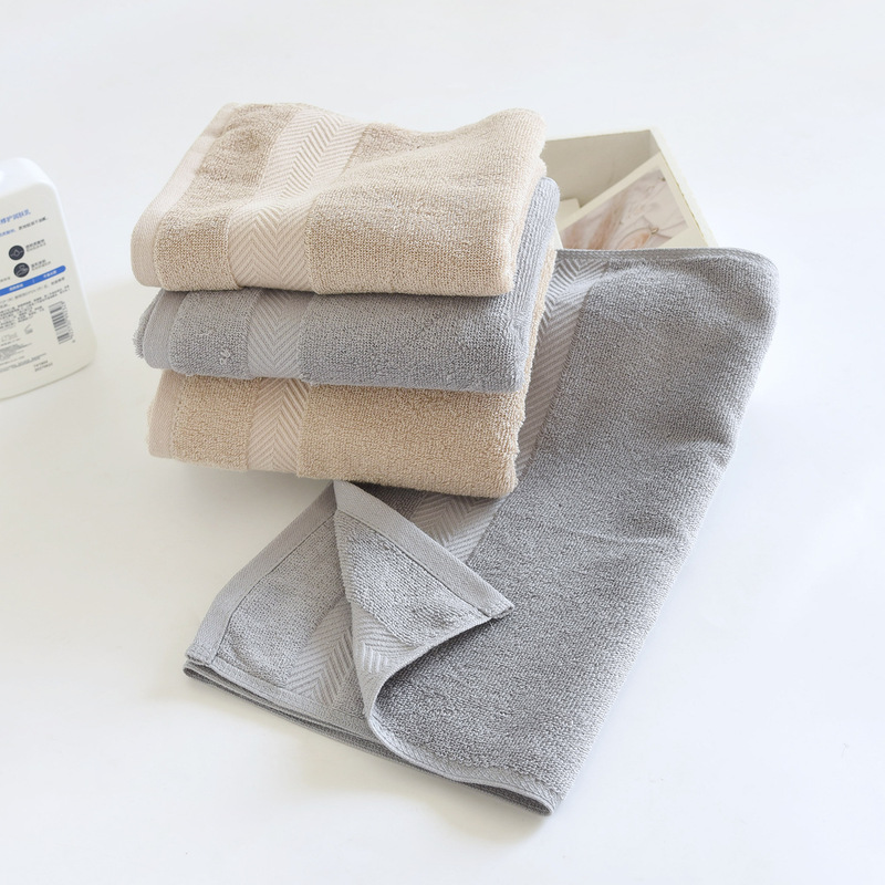 Original Plant·Thickened Hemp Odor-Free Antibacterial Towel for Face Washing, Adult Absorbent Terry Towel, Skin-Friendly