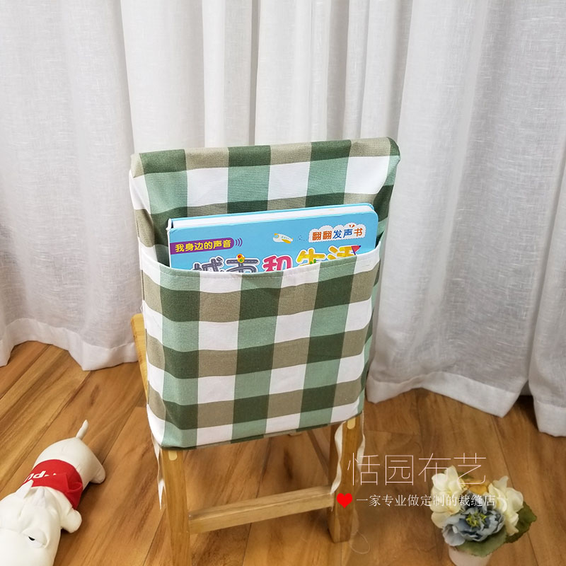 Set Chair Cover Collection Bag Nursery School Small Chair Elementary School Student Book Bag School Chair Book Bag Chair Back Cover Release Book