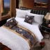 Khách sạn giường ngủ khách sạn bán buôn khách sạn giường khăn giường cờ đuôi giường pad bảng cờ bán buôn