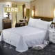 60 cotton sao khách sạn tấm trải giường một mảnh khách sạn trắng bông chăn ga gối bộ ga giường