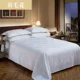 60 cotton sao khách sạn tấm trải giường một mảnh khách sạn trắng bông chăn ga gối bộ ga giường