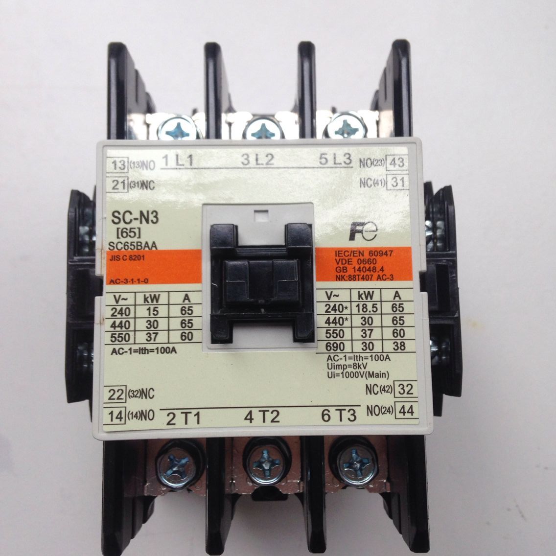 AC contactor SC-N3 SC-N2S 110V 220V 380V 380V for one year