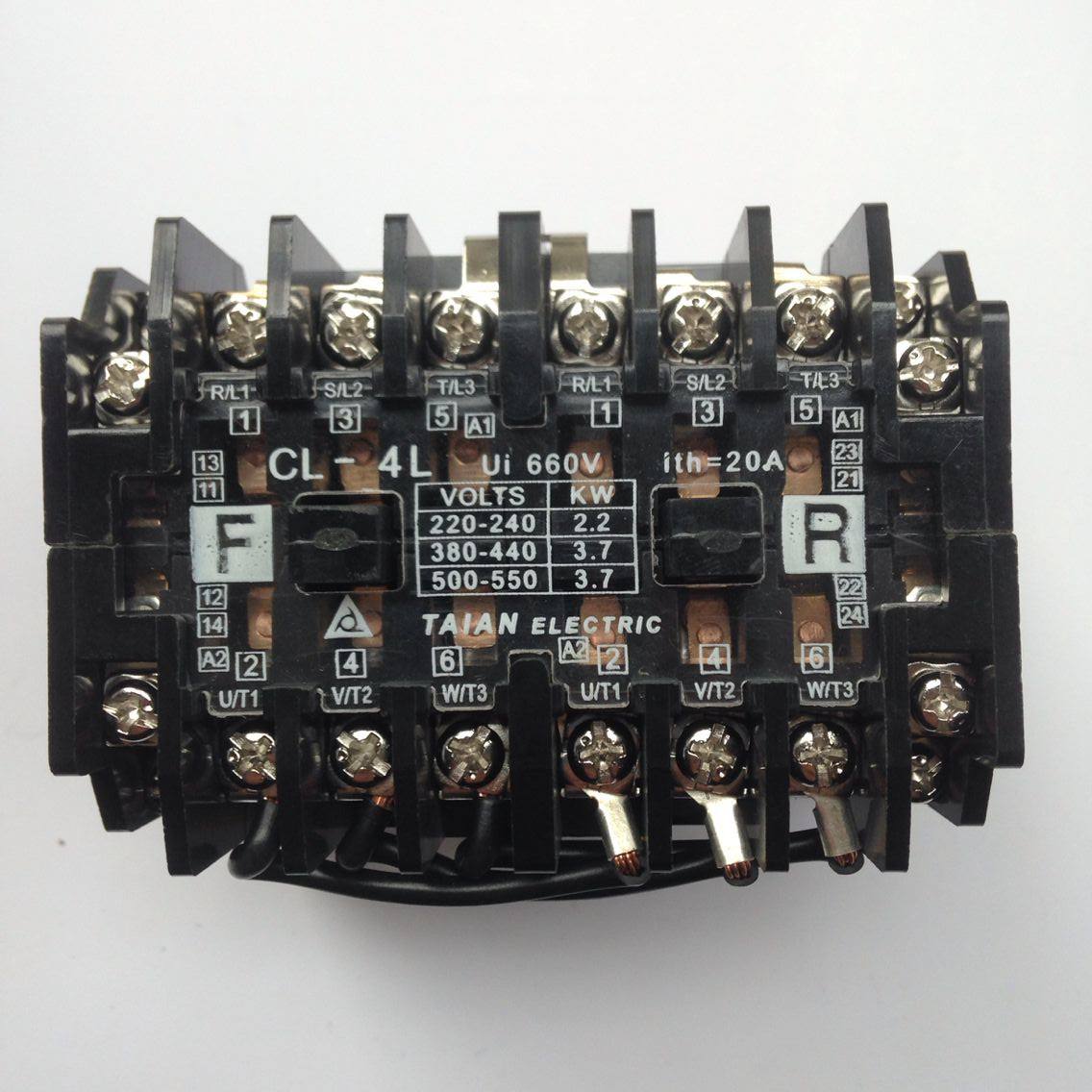 Reversible AC contactor CL-4L star Delta contactor 24V 380V 220V 110V