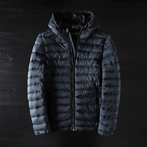 Foreign trade tail single men cut bull mens cotton-padded jacket short hooded cotton clothing export original single cotton jacket jacket jacket