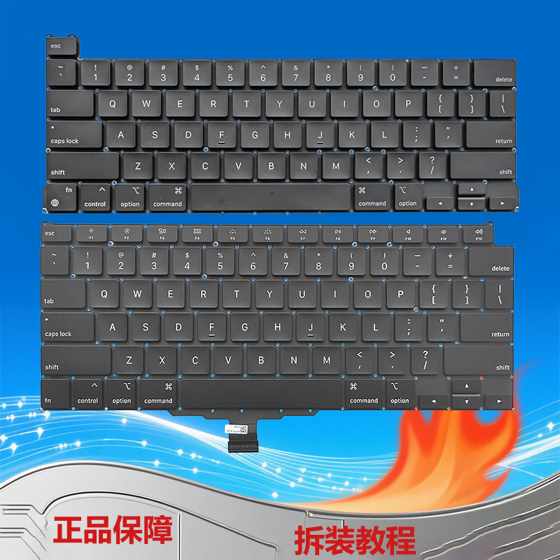 Suitable for Apple MacBook Air A2179 A2337 A1466 A2681 13.6inch 13inch M1 Keyboard
