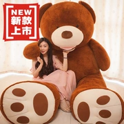 Teddy gấu vải đồ chơi othe quá khổ búp bê gấu trúc Mỹ khổng lồ 1.6 m ôm gấu nữ sang trọng