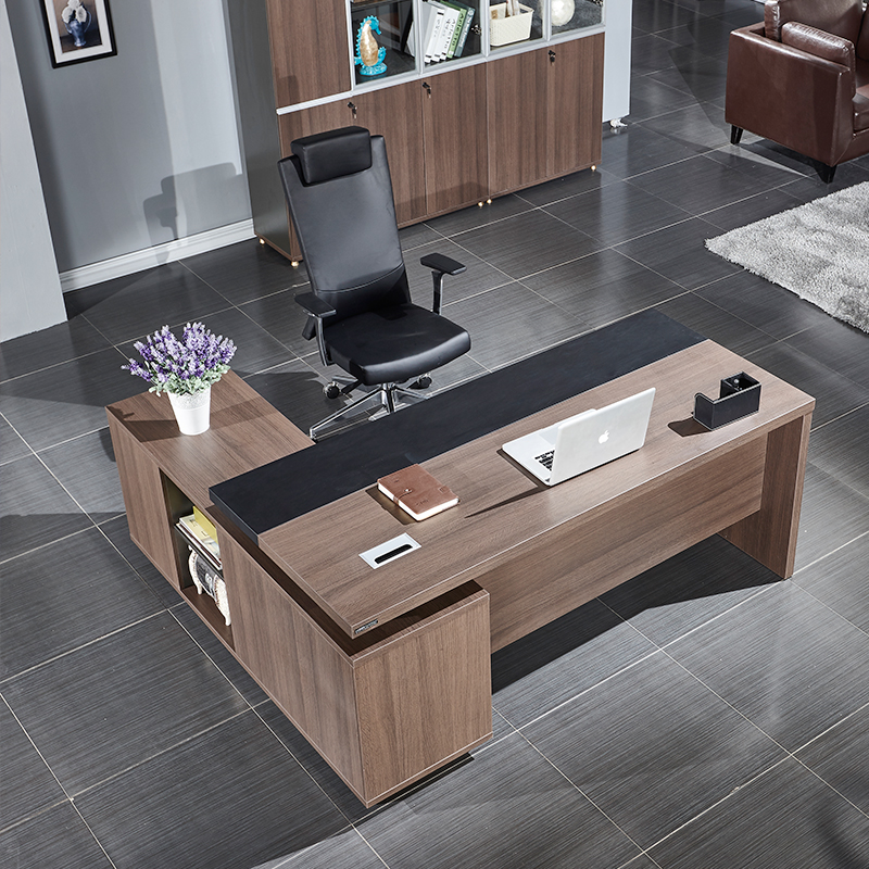 Great Luxury Boss Desk Office Furniture Chief Executive Desk Chair Portfolio Minimalist Modern Big Class Bosses Desk