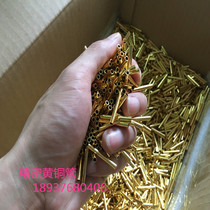 H80 brass micro tube H65 ultra-thin wall thickness brass tube flared brass tube