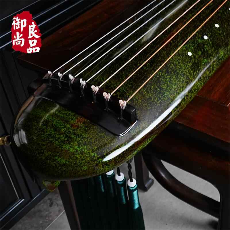 新品☆一流手工品古琴☆純漆】鄭孟金監制 蕉葉式（バナナリーフ）