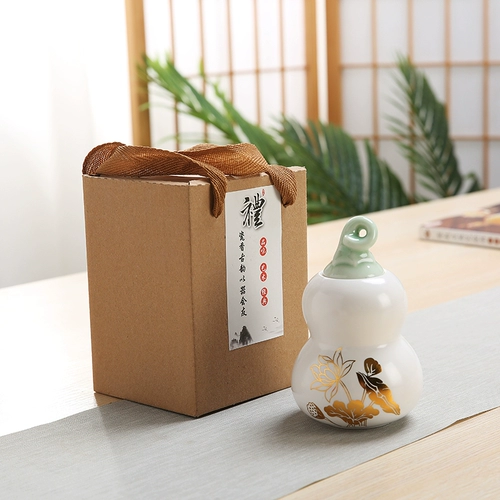 Глина, подарочная коробка в подарочной коробке, маленькая мазь, красный (черный) чай с зеленым чаем, чай в пакетиках, универсальная упаковка, сделано на заказ
