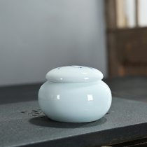 Tianlong mini ceramic travel tea pot small portable ointment powder makeup rouge product sealed storage jar