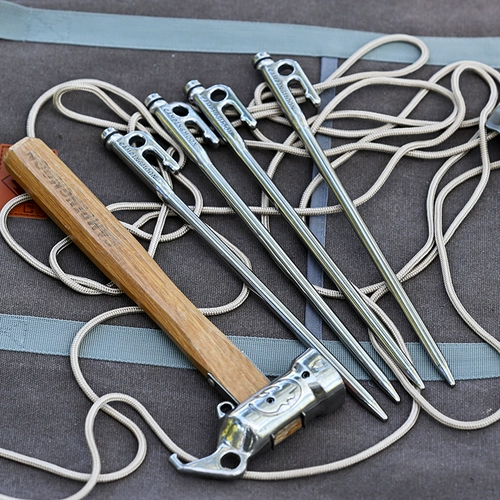 Corman Tent Nails Camp Nails 420J1 Материал из нержавеющей стали против