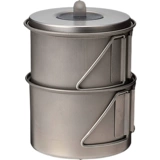 Япония Snow Peak Xuefeng Outdoor Open Camp Wild Port Cado Titanium Light Single Pot SCS-004TR