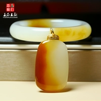 Натуральный браслет из нефрита подходит для мужчин и женщин, подвеска из белого нефрита, ожерелье