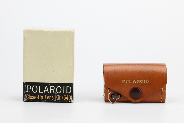 Polaroid Polaroid #540 800 organ machine Original close-up mirror set with original leather case