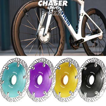Chaser ultra-light aerodynamic mid-lock disc road bike disc ແຜ່ນເບກ 160 140mmtt triathlon 0-aero