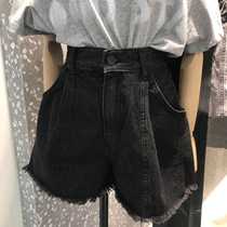Fat Sister Mm Pear-shaped Stature Shorts Womens Summer 2022 New Big Code Butt Thighs Thick And Thin Broadlegged Hot Pants