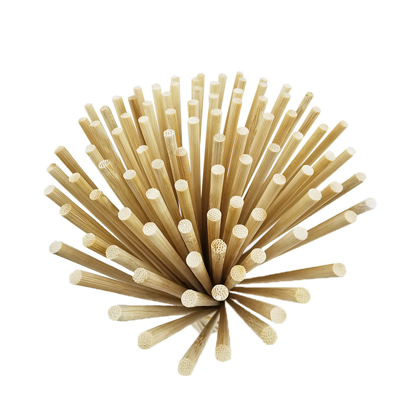 DIY handmade building model material Small round bamboo stick Wooden stick Bamboo small wooden