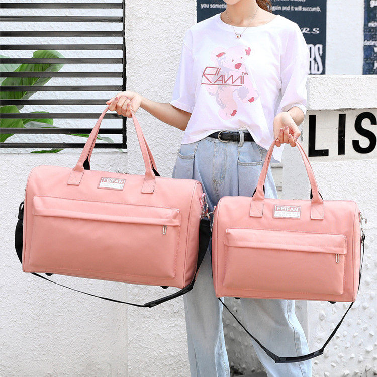 Travel Bag Woman Large Capacity Handbag Luggage Bag Men Short Walk Folding Waterproof Oxford Cloth Travel Boarding Package