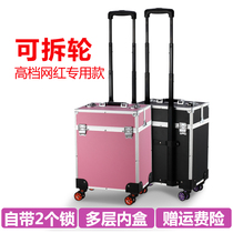 New high-end professional tattoo toolbox trolley box hair stylist special hairdresser hair box hairdresser Perm