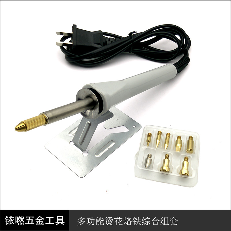 Fukuoka Branding Pen Transfer Hot Flowers Warm Electric Iron Gourd Wooden board leather engraving Branded Flower Pen Cap FO-9230E