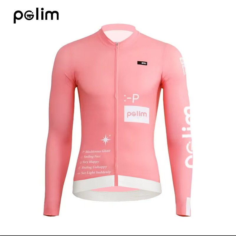 Велосипедный джерси PALGO LESS IS MORE черный флисовый XS