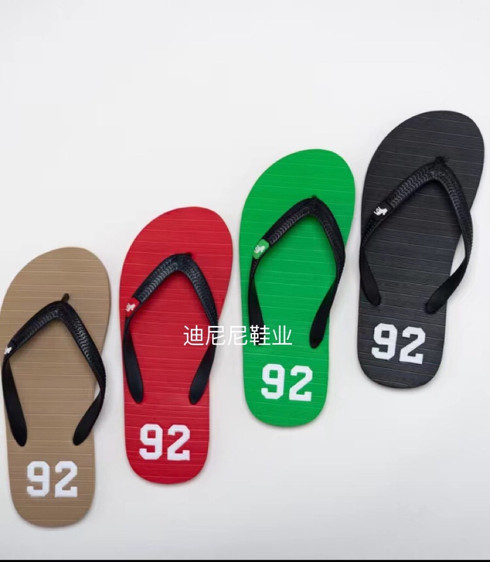 Trendy Chaoshan Style Little Deer 92 Tiger Head Flip-Flops, Non-Slip, Odor-Resistant, Wear-Resistant, Fashionable and Soft