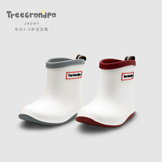 Резиновые сапоги детские 出口日本儿童雨鞋男童女童小童宝宝雨靴小孩幼儿轻便防水防滑水鞋