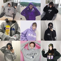 Hàn Quốc ulzzang Harajuku lỏng mschf áo len tang nữ bf mùa thu và mùa đông cộng với áo khoác nhung cec sinh viên đồ nữ đẹp