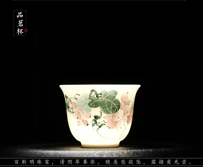 Jingdezhen ceramic hand - made tea sets domestic tea taking of a complete set of kung fu tea set 6 tea tea kettle
