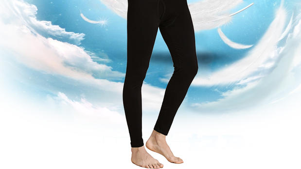 Pantalon collant Moyen-âge simple en viscose - Ref 751016 Image 16