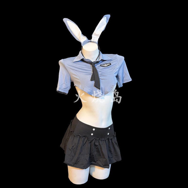 [Christmas Gift Box Included] Fire Island Original Design Sexy and Pure Desire Christmas Bunny Girl Uniform Set