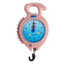 Fragrant Mountain BTZ-8KG 10kg Fish Shaped Spring Scales Portable home hooks Buy food Mini says