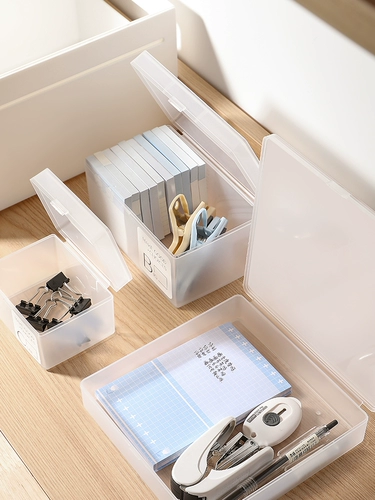 Японские карточки, настольная коробка для хранения для визитных карточек, пластиковый ящик для хранения