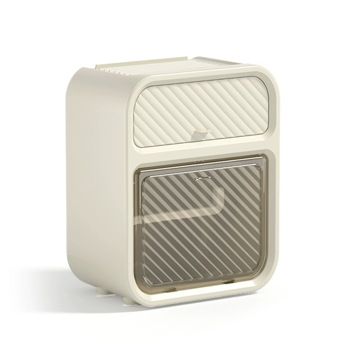 Легкая роскошная катящаяся картонная стена туалетная стена -бумажный полотенце, снятая на бумажной коробке.