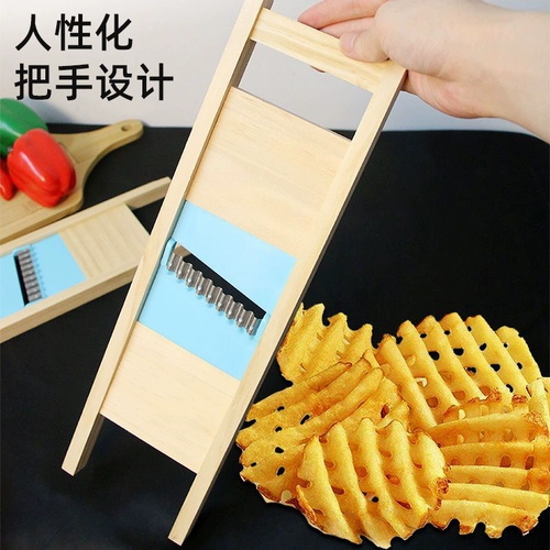 Терка для картофеля, бытовая сетка, терка для цветов, пряная смешанная терка для картофельных чипсов, кухонный измельчитель, волнистая терка для картофельных чипсов