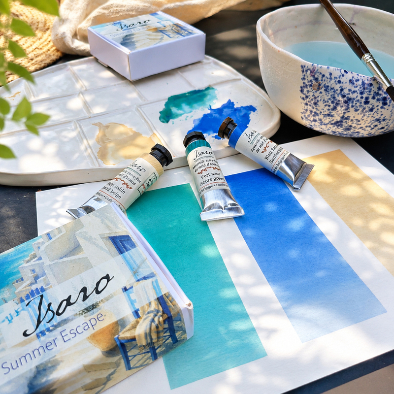 In Stock 2026 Summer Limited Edition Watercolor Paint Israo Master-Level Watercolor Paint Set