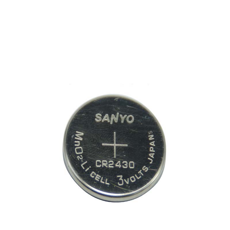 Button BATTERY SANYO CR2430 3V button BATTERY CR2430 CAR REMOTE CONTROL BATTERY