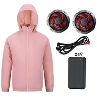 Розовый вентилятор, 24v, 5W