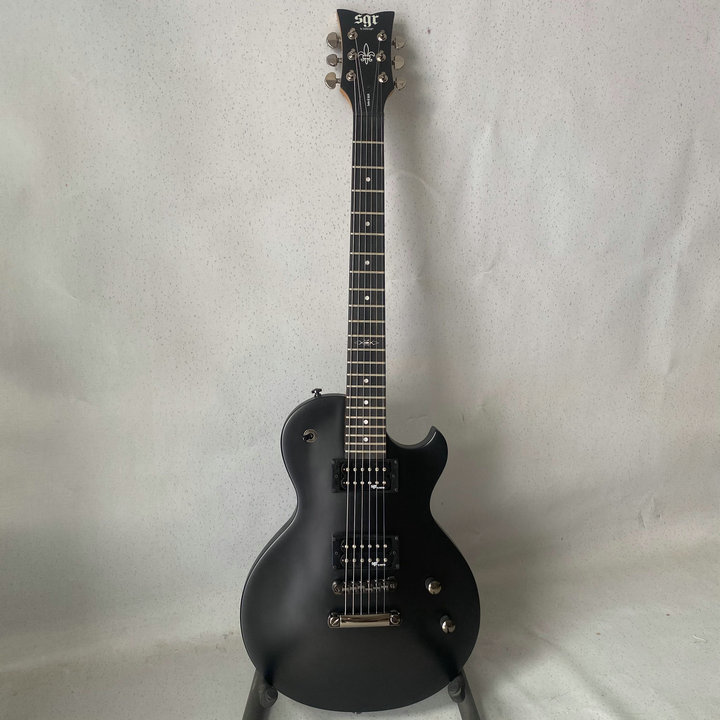 6-string electric guitar LP style SGR S2 C-shaped neck rosewood fingerboard maple original belt thick bag