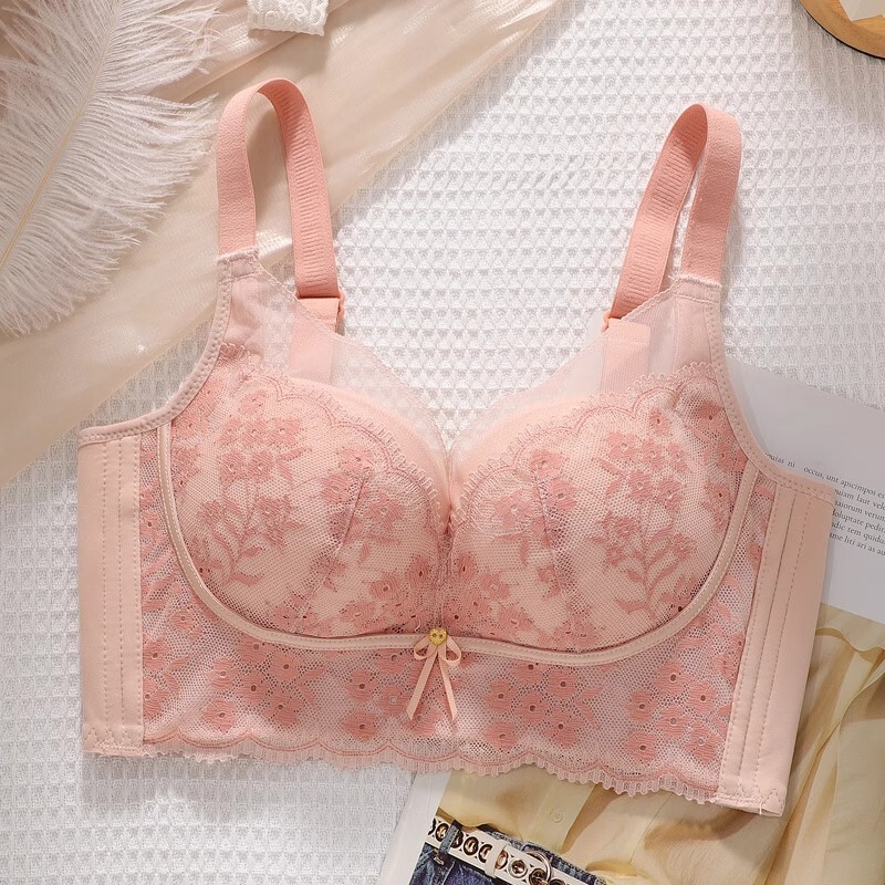 Victoria Bra, Push-Up, Adjustable, Side Support, Anti-Sagging, Correction for Small Breasts, Anti-Expansion, Summer Underwear